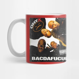 Onyx - BACDAFUCUP Distressed Mug